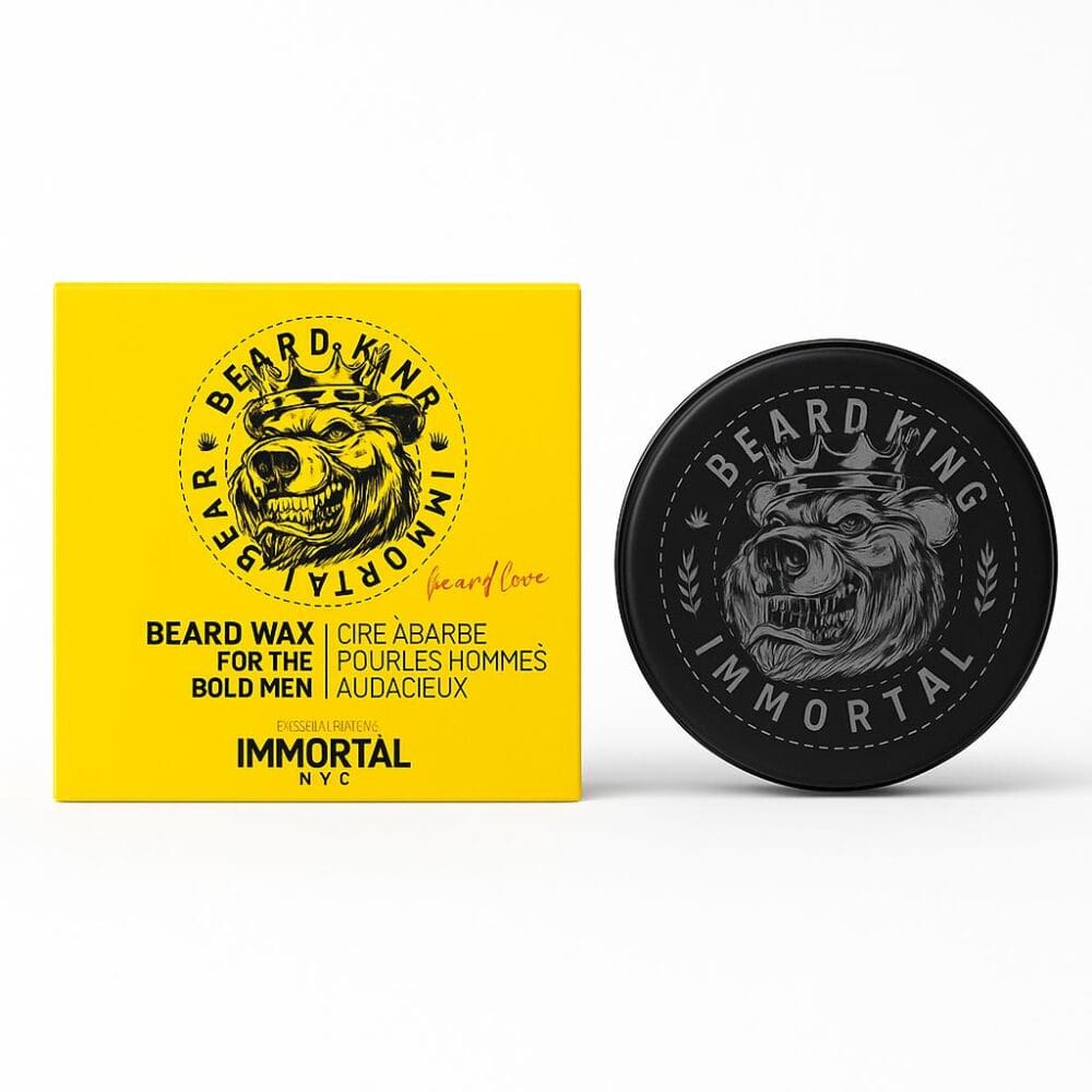 Cera para barba immortal beard