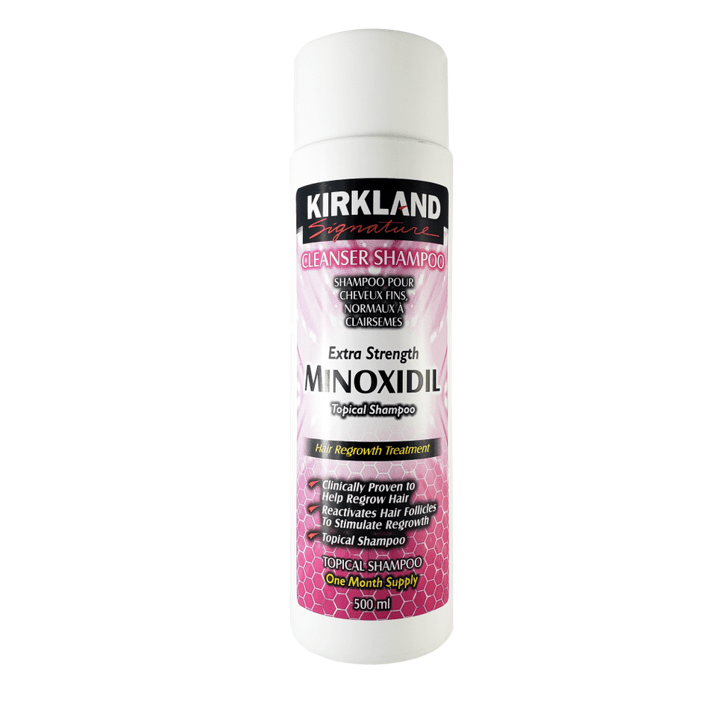 Shampoo Kirkland con Minoxidil mujer x 500 ml