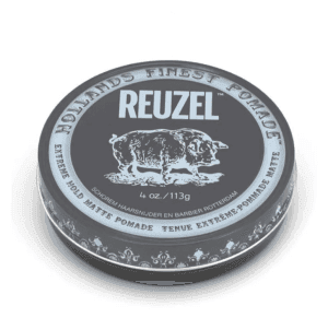 Cera Reuzel gris Extreme Hold Matte Pomade x 4oz 113 gr
