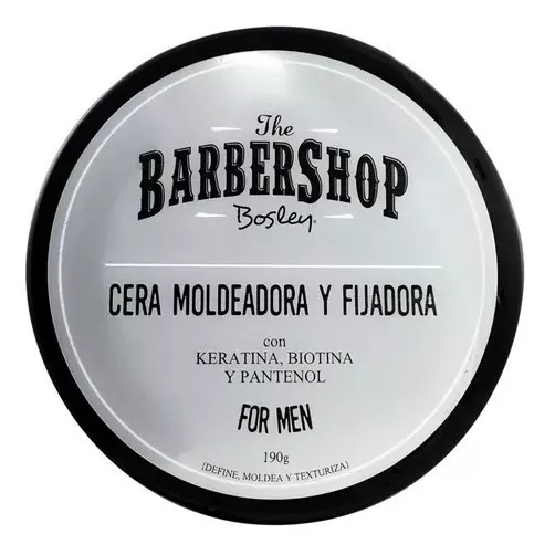cera moldeadora y fijadora barbershop